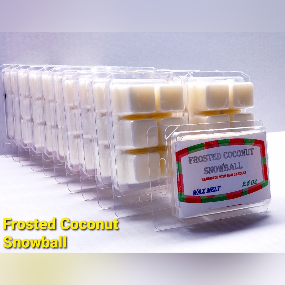 FROSTED COCONUT SNOWBALL -Bath & Body Works Candle Wax Melts- $8 per pack